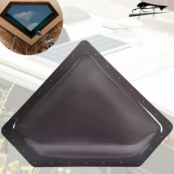 28"x10" Neo Angle RV Skylight Cover Dome For Travel Trailer Camper Truck #12112