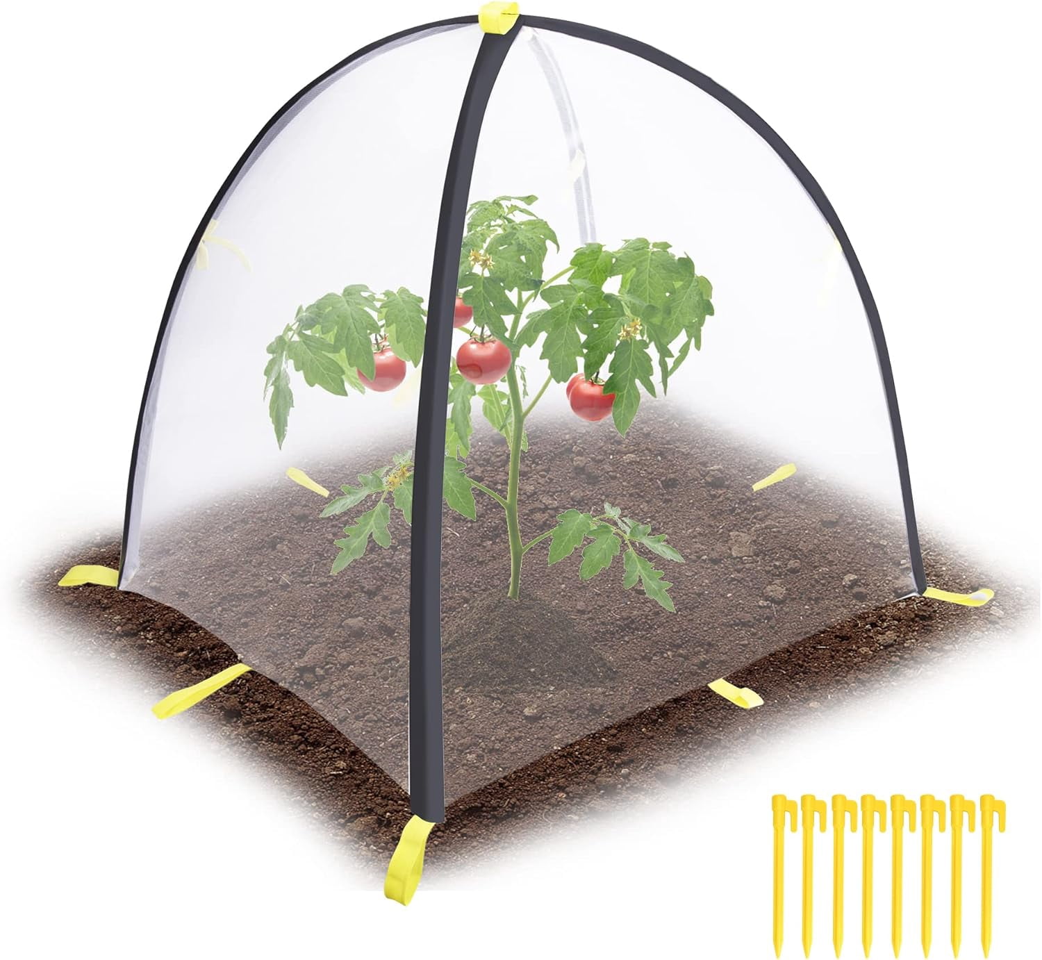 28 x28 x 33 Inch Insect Barrier Plant Tent Cover-Pest Guard Cover-Bird ...