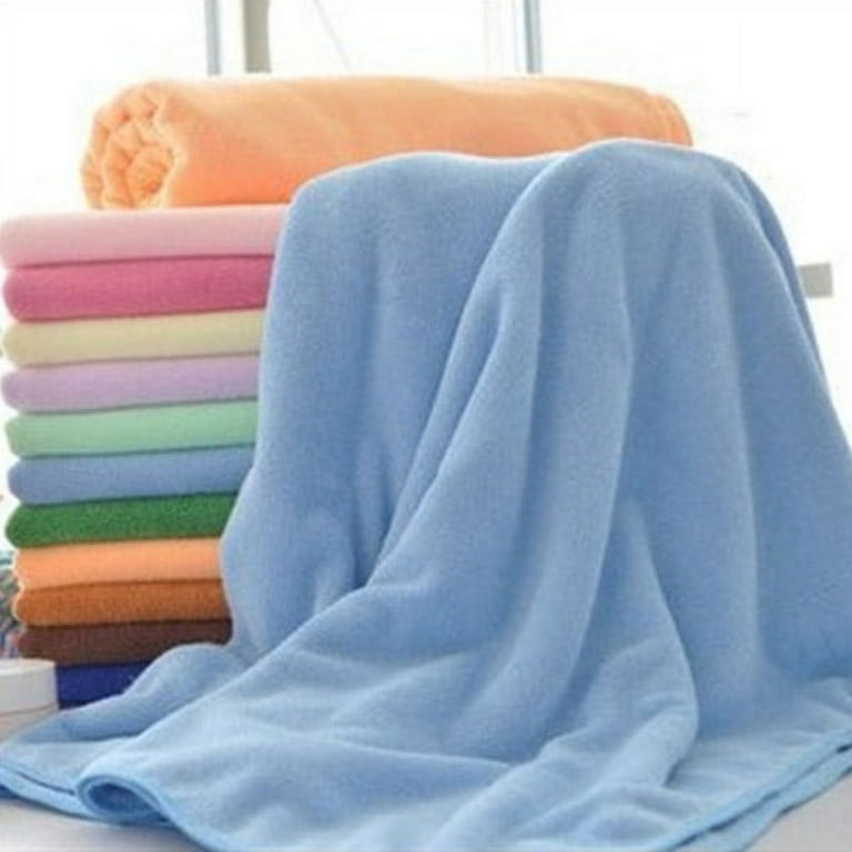 thick superfine microfiber fitness bath towel super absorbent swimming  sports towel super soft travel camping towel