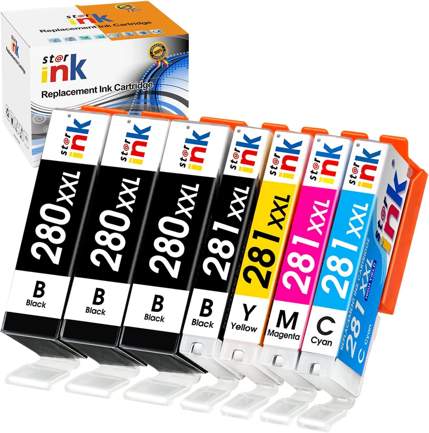 280 281 Ink Cartridges for Canon Ink 280 and 281 XXL PGI280XXL CLI