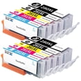 thumbnail image 1 of PGI280 CLI281XXL Ink Cartridge Replacement for Canon TR8520 8620a TR7520 8600 TS9520 TS6220 6320 6120 8220 Printer (10 Pack), 1 of 7