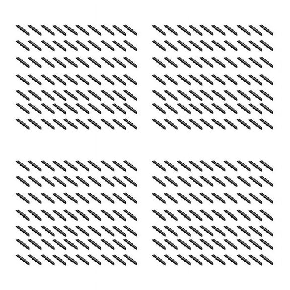 280 Pack Drip Irrigation Universal 1/4 Inch Barbed Coupling Fitting, Barbed Connectors for 1/4 Inch Drip Tubing