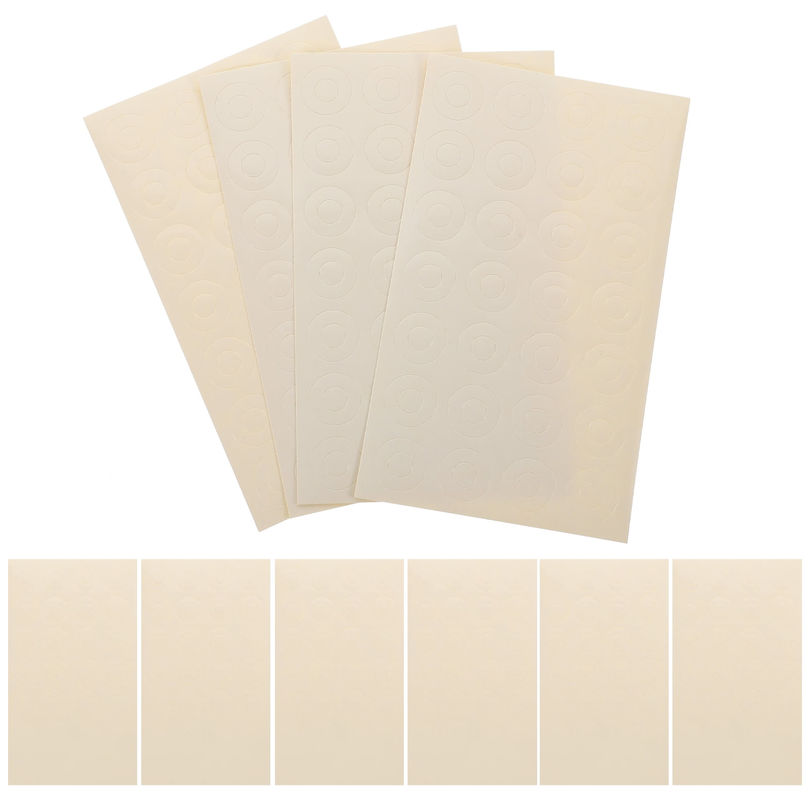 280 Pcs Binder Hole Protector Labels Binder Paper Hole Sticker Loose