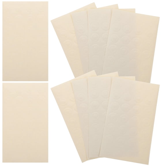 280 Pcs Binder Hole Protector Labels Reinforcers Paper Reinforcements Stickers White
