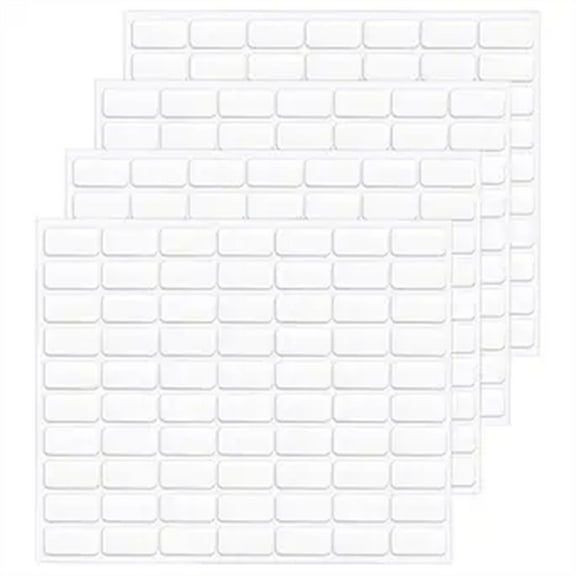 280 Pcs Mounting Putty, Double Sided Sticky Dots Removable Poster Putty Clear Sticky Tack for Wall Hanging Pictures Baloon Crafts No Trace Adhesive Sticky Putty for Home Office Dr (20x10mm)