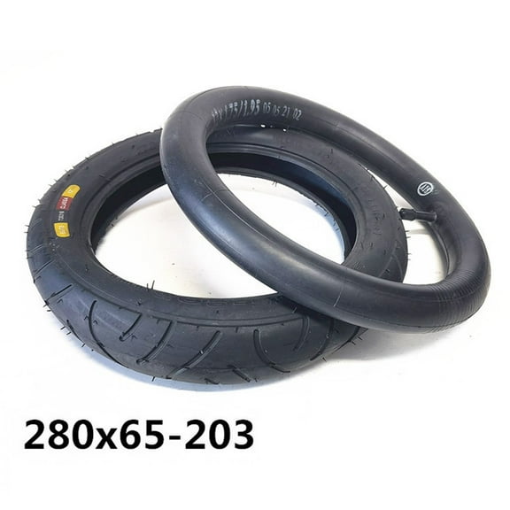 280 X 65 203 Pushchair Outer Tire Pushchair Inner Tube Bent Angled Tyre Tube Valve Rubber Inner Tube Outer Tire
