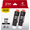 thumbnail image 1 of 280 PGBK for Canon 280XXL 280 Black Ink Cartridge (2 PGBK), 1 of 8