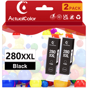 280 PGBK Compatible for Canon 280XXL 280 Black Ink Cartridge (2 PGBK)