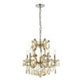 thumbnail image 1 of 2800 Maria Theresa Collection Pendant D:20in H:25in Lt:6 Golden Teak Finish (Royal Cut Crystals), 1 of 7
