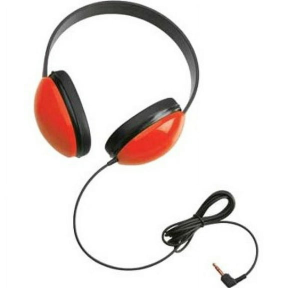 2800-RD Listening First Stereo Headphone (Red, 2-Pack)