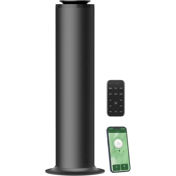2800 Sq Ft Floor Standing Hotel Collection , 600mL Scent Air Machine for Home Waterless , Hotel Scent Cold Air Essential Oil for Large Room, App & Remote Control