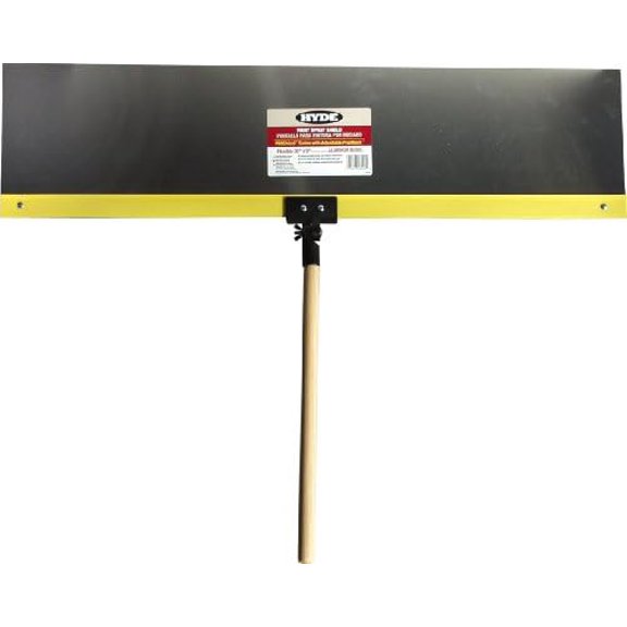 28000 Proshield Flexible Labeled Spray Shield, 36 in L X 9 in W, Aluminum, 36 x 9, Yellow$$Tools & Hardware Other