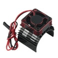 thumbnail image 1 of 28000RPM Metal Motor Cooling Fan Durable Motor Heat Sink Radiator for F540 550 3650 3660 30mmRed, 1 of 8