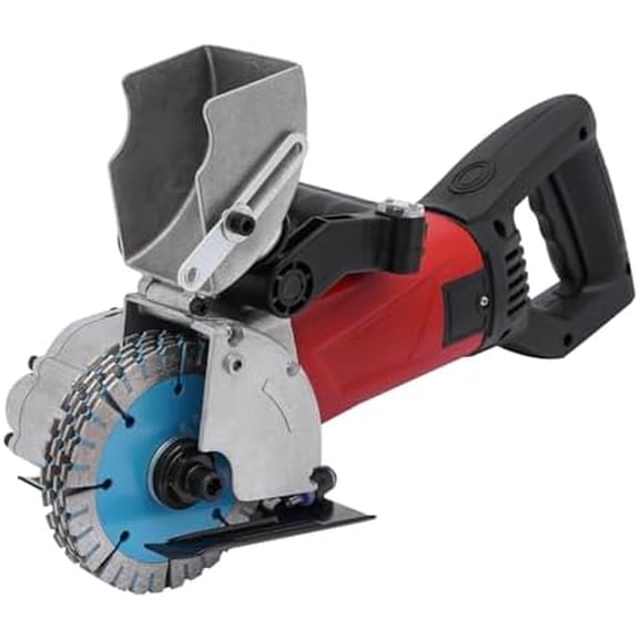 2800W Electric Wall Groove Cutting Machine, 7000 RPM 36MM, Wall Slotting Chaser Tool, 5 Saw Blades, Adjustable Depth & Width, for Concrete, Brick, Industrial & Household$$Tools & Hardware Other