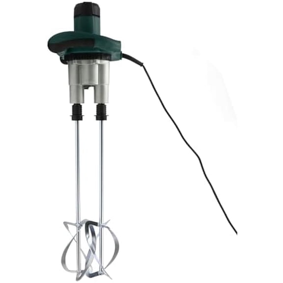 2800W Paint and Mortar Stirrer, Handheld Double Paddle Mortar Mixer, 6-Speed Adjustable Concrete Mixer Stirring Tool for Stirring Plaster Mortar Paint Cement Grout$$Tools & Hardware Other