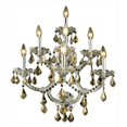 thumbnail image 1 of 2800W7C-GT-RC 22 W x 29.5 H in. Maria Theresa Collection Wall Sconce - Royal Cut, Chrome Finish, 1 of 1
