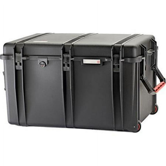 2800WF Premium Design, Watertight, Wheeled Hard Case with Cubed Foam, Color: Black (ID: 29.3x20.65x18")