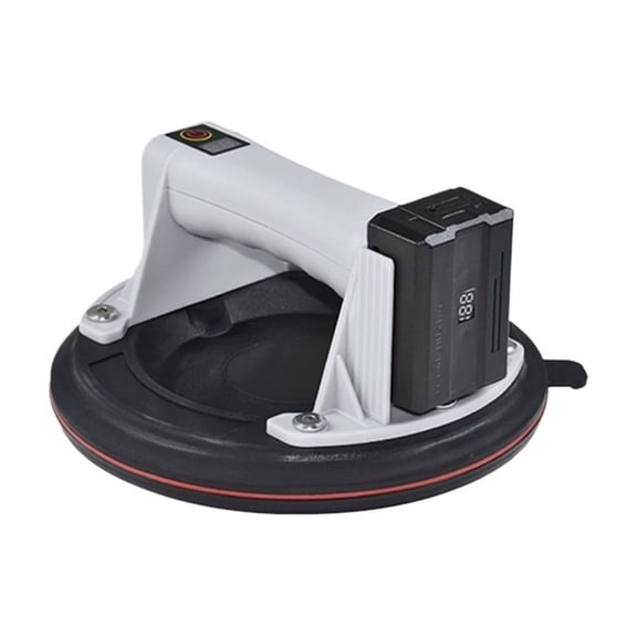 2800mAh Electric Vacuum Suction Cup for Glass Tile 8 Inch Strong 200kg Bearing Capacity Industrial Sucker with Air Pump ,Precision Adjustment