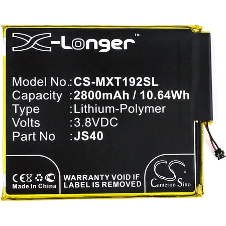 2800mAh JS40 Battery for Motorola XT1929-15 XT1929-8 XT1929-6 Moto Z3 Play XT1929-17 XT1929-4 Moto Z3 Moto Z3 Dual SIM XT1929-5