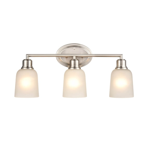 2803-BN Millennium Lighting Amberle - 3 Light Bath Vanity-10 Inch Tall and 22 Inch Wide