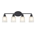 thumbnail image 1 of Amberle 4 - Light Matte Black / Black Steel Wall Sconce, 1 of 7