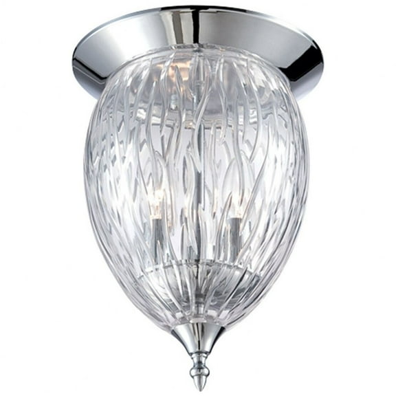 28043-010 Eurofase Lighting Hazel - 3 Light Flush Mount - 9.5 Inches Wide By 13 Inches High