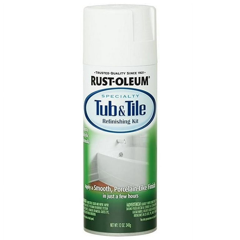 280882 12 oz Tub-N-Tile Epoxy Spray, White - Walmart.com