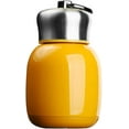 thumbnail image 1 of 280ML/9.5Oz Small Mini Vacuum Insulated Water Bottle Portable Leakproof Travel Mug Stainless Steel Cold and Hot Thermal Flask for Kids Children Women School Office Lunch Coffee Milk Tea (Orange), 1 of 11