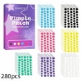 thumbnail image 1 of 280PCS Pimple Patches for Face - Star Pimple Patches for Face - Stars - Glitter - Regular - Glow in the Dark - Translucent for Various Blemish Star Spot Stickers Invisible Zit Absorbing - Color C, 1 of 9