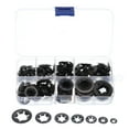 thumbnail image 1 of 280Pcs Internal Tooth Washers Assortment Kit, 7 Sizes M3/M4/M5/M6/M8/M10/M12 Quick Star Locking Washers, 65Mn Steel, 1 of 6