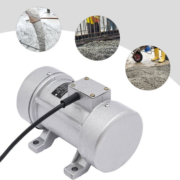 280W Industrial Concrete Cement Vibrator Motor Table Vibrating Machine 110V for Mining, Grain Machinery