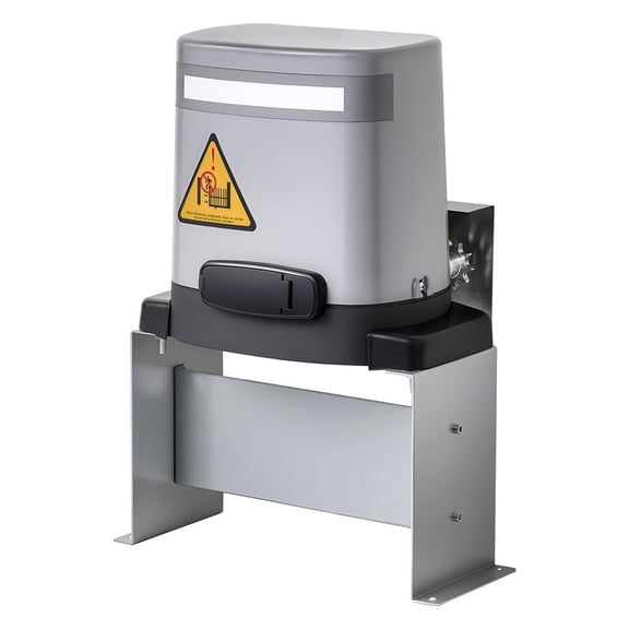 280W Solar Gate Opener 1799lbs Electric Gate Opener Chain Drive 2 Remotes