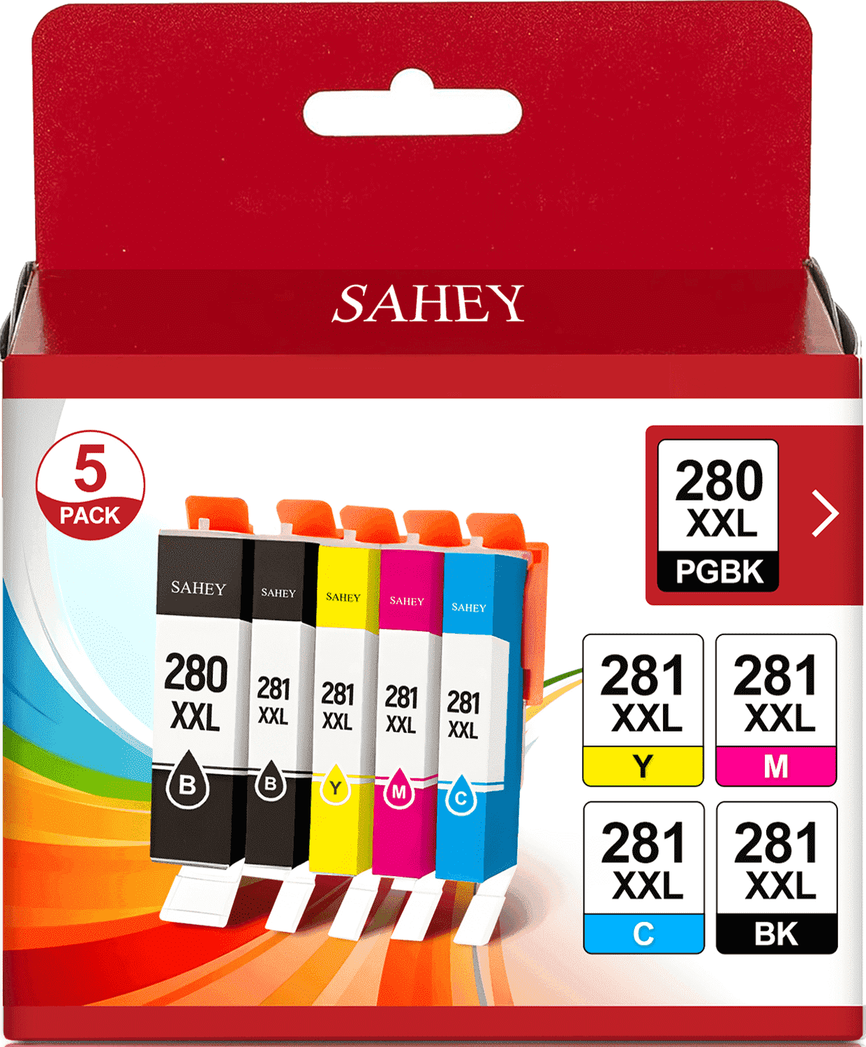 Canon PGI-280XXL CLI-281XXL Compatible Ink Cartridge (10 Pack) E-Z Ink - Foto 4