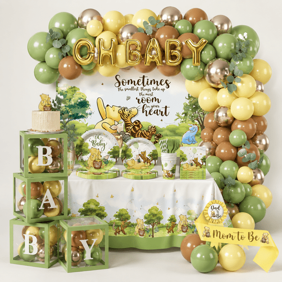 280bear Shower Decorationsplete Party Set 25 Guests