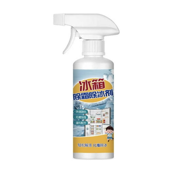 280ml De-icer Spray High-Efficiency Fridge Defrost & De-Icing Agent - Fast Acting Defrost Spray, Quick De-Icing with Long-Lasting Protection for Home Kitchen Refrigerator Freezer