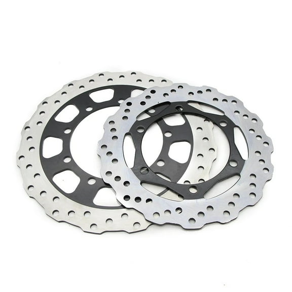 280mm 242mm Motorcycle Brake Rotor Front Rear Disc Brake Set For Kawasaki KL650 KLR650 KL KLR 650 2008 2009 2010 2011 2012-2018
