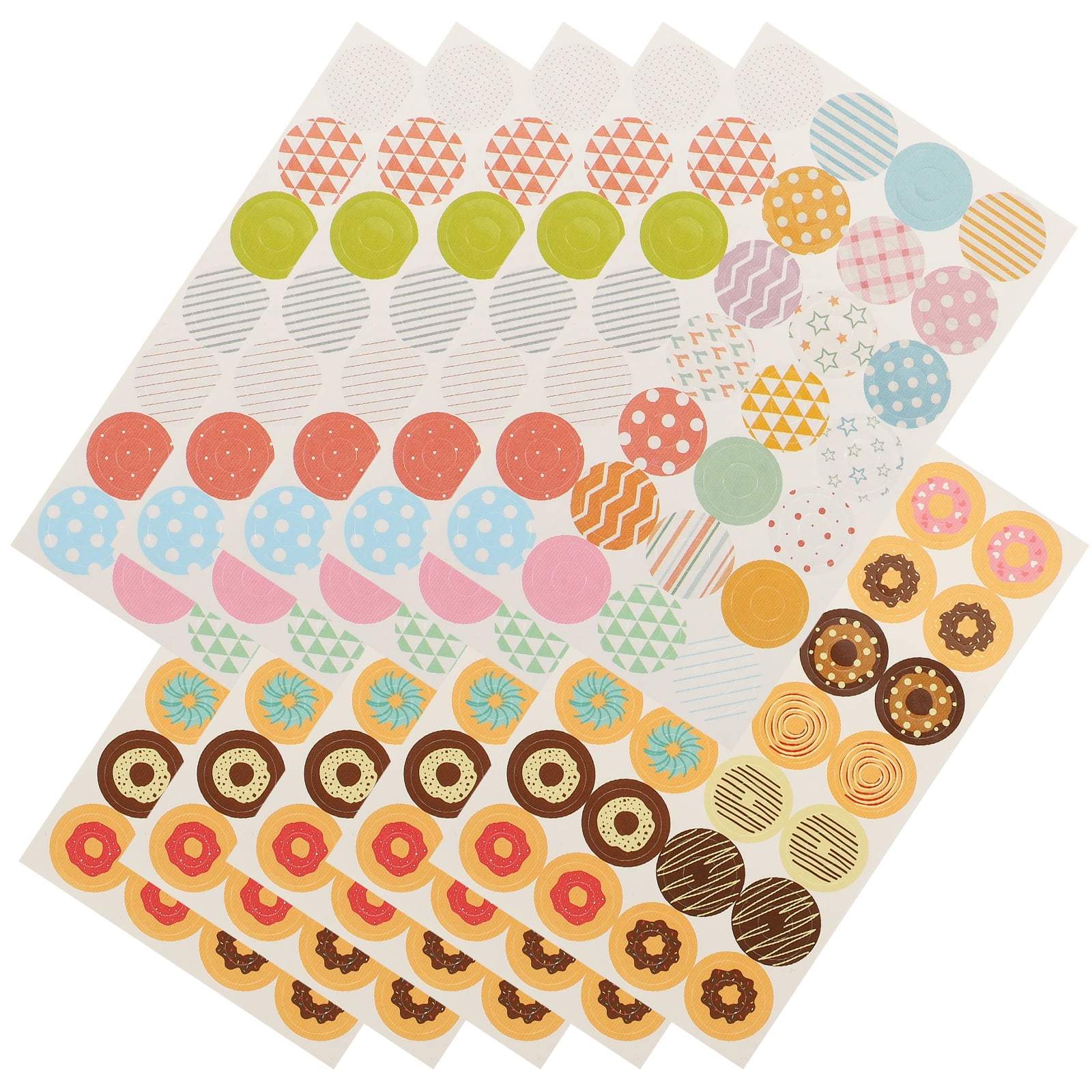 280pcs Looseleaf Paper Hole Reinforcement Stickers Selfadhesive Hole