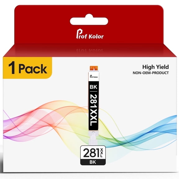 281 Ink Cartridge Compatible for Canon 281 Ink CLI-281XXL for Canon Printer Ink 281XXL Ink