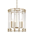 thumbnail image 1 of 2818-AGB-Hudson Valley Lighting-Haddon Pendant 6 Light - 18 Inches Wide by 23 Inches High-Aged Brass Finish    -Traditional Installation, 1 of 1