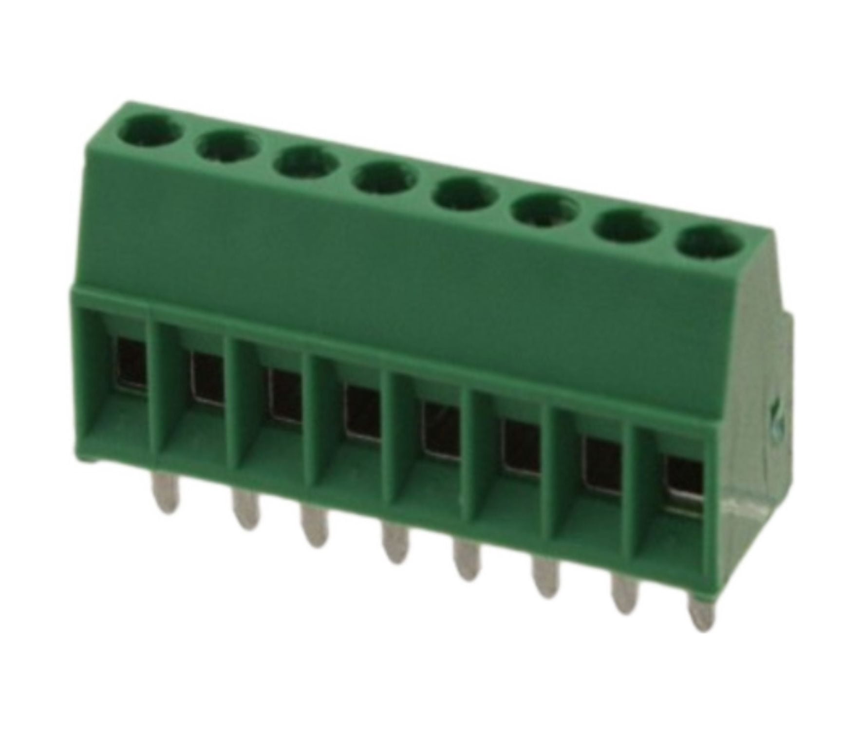 282834-8 Connector 8 Position Wire to Board Terminal Block Horizontal ...