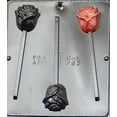 thumbnail image 1 of 283 Rose Lollipop Chocolate Candy Mold, 1 of 1