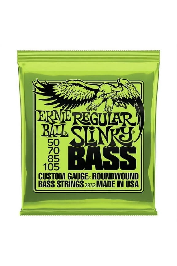 2832 Ernie Ball Regular Slinky Bass Guitar Strings