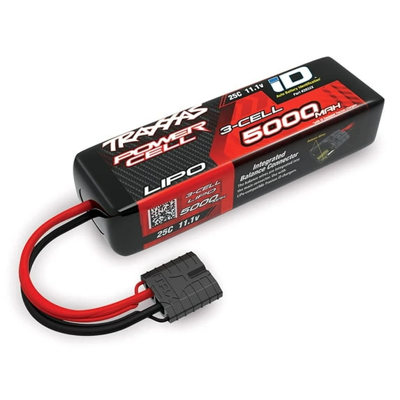 2832X Traxxas 5000mAh 3S 11.1V 25C LiPo ID Connector Soft Case