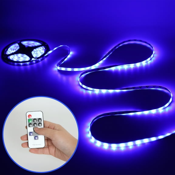 2835 16.4ft Blue LED Boat Light Strip Waterproof Yacht Marine Deck Bow Pontoon