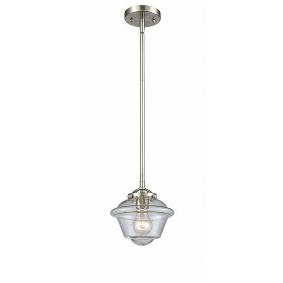 Innovations Lighting - Oxford - 1 Light Stem Hung Mini Pendant In Industrial