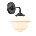 thumbnail image 1 of 284-1W-OB-G531 Innovations Lighting Oxford - 1 Light Wall Sconce-9 Inches Tall and 7.5 Inches Wide-Oil Rubbed Bronze Finish-Matte White Glass Color, 1 of 2