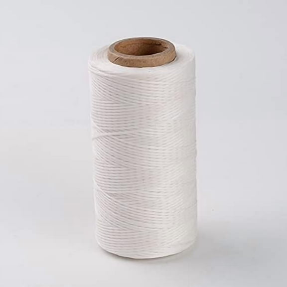 284 Yards Flat Waxed Polyester Cords 0.3mm Beading String Threads Knotting Braiding Cord Ropes