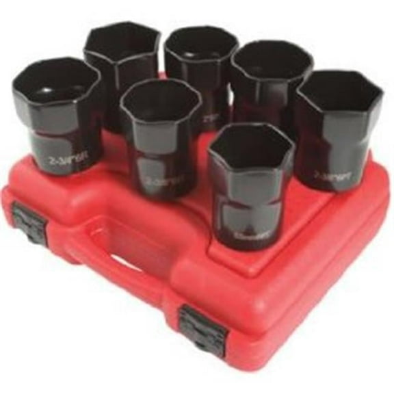 2847 7 Piece 1/2 Drive Wheel Bearing Lock Nut Socket Set