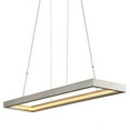thumbnail image 1 of 285-51-SL-Corbett Lighting-Jasmine - 96W 1 LED Linear Pendant-2.5 Inches Tall and 14 Inches Wide, 1 of 1