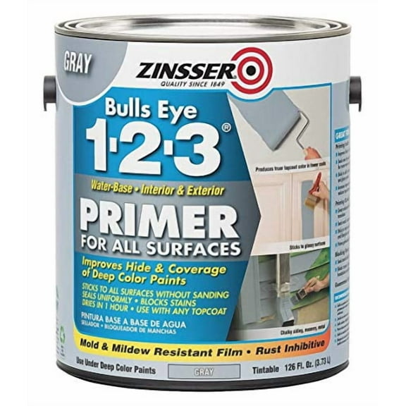 285085 - Primer Water 1gal Gray Interior/Exterior Pack of 2
